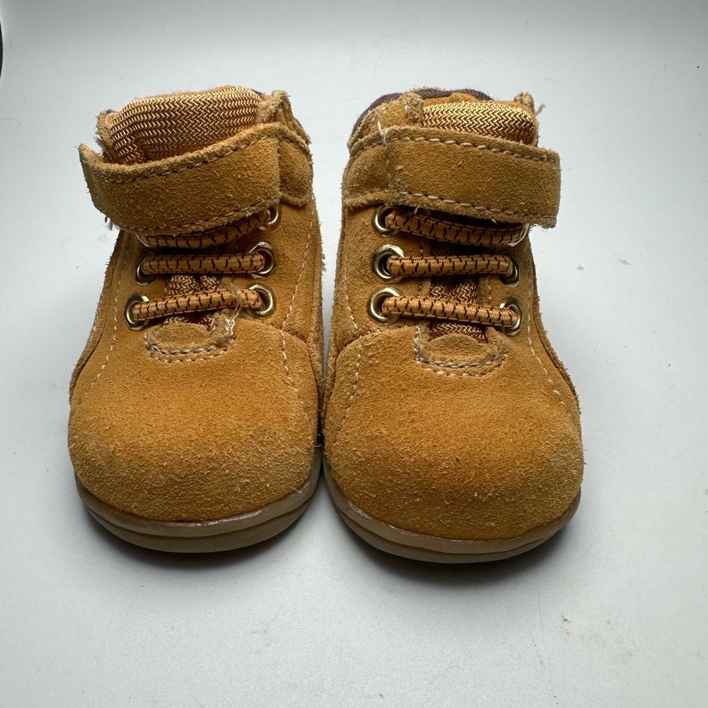 Totes Brown Baby Moccasin Walkers Soft‎ Sole size 2